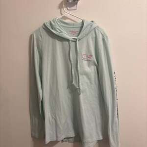 Vineyard Vines Green Whale Hoodie Tee